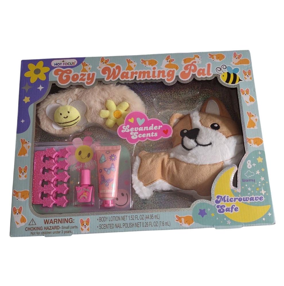 Hot Focus Corgie Cozy Warming Pal Set
